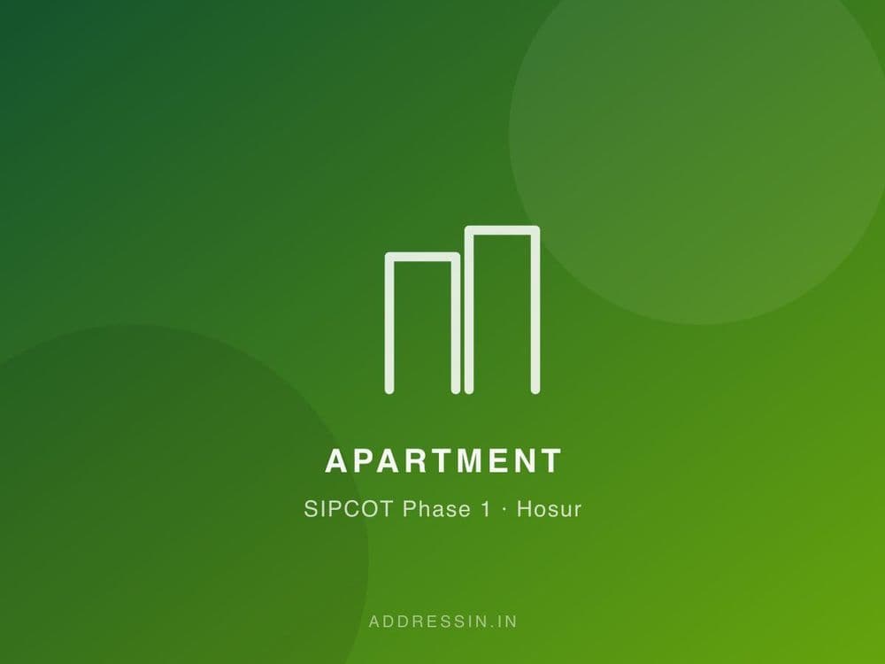 2 BHK Apartment in Hosur ASV Alexandria, Sipcot Phase 1