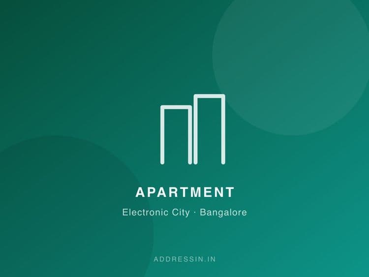 1 BHK Apartment for Rent in Electronic City Phase 1