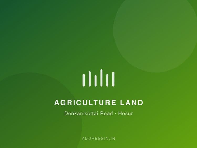 5 Acre Agriculture Land in Denkanikottai Road, Hosur