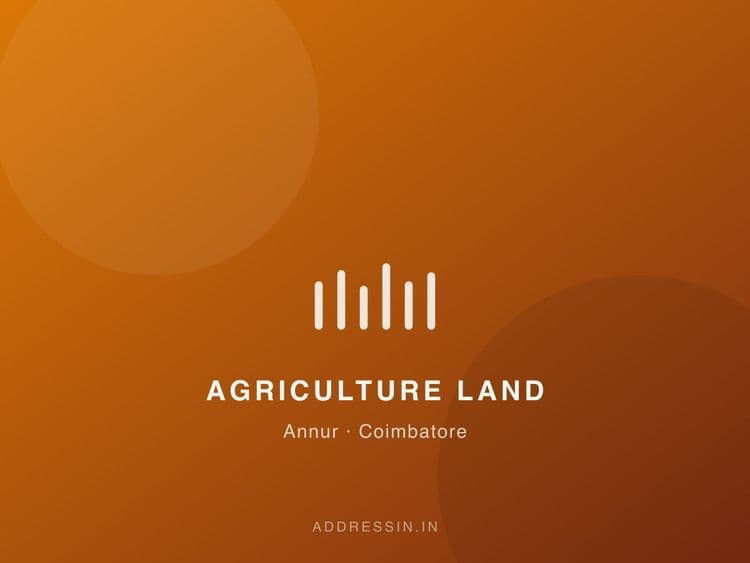 Agriculture Land 3 Acres with Farmhouse, Annur, Coimbatore photo 2