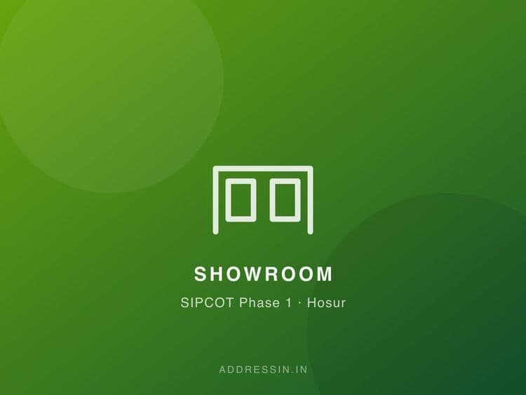 Showroom for Rent on Sipcot Main Road, Hosur photo 2