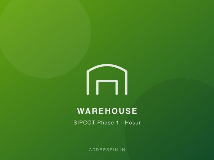 Warehouse for Rent near Hosur SIPCOT Industrial Complex photo 2