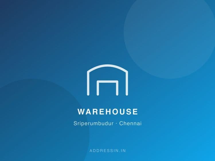 Warehouse for Sale in Sriperumbudur, NH4 Frontage